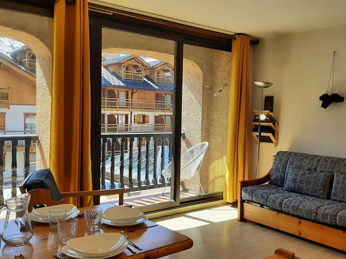 Bel Appartement 3 Pieces Pour 7 Pers Avec Balcon, Montgenevre - Fr-1-330D-126 Buitenkant foto