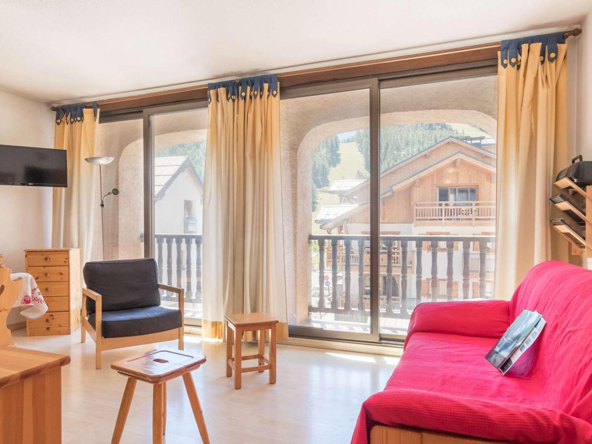 Bel Appartement 3 Pieces Pour 7 Pers Avec Balcon, Montgenevre - Fr-1-330D-126 Buitenkant foto